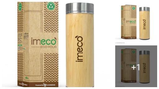 IMECO Eco Pour Bamboo Bottle — 450ml