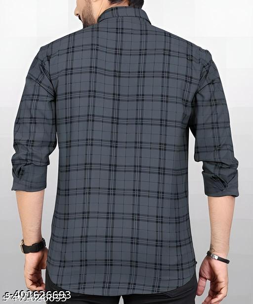 MENS DASHING  FORMAL CHECK SHIRT - Lumae