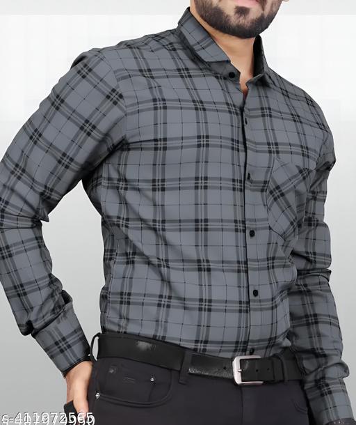 PREMIUM FORMAL N CASUAL  FULL SLEEVES CHECKS SHIRTS FOR MEN - Lumae