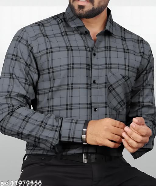 PREMIUM FORMAL N CASUAL  FULL SLEEVES CHECKS SHIRTS FOR MEN - Lumae
