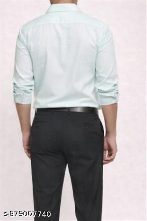 mint green cotton shirt - Lumae