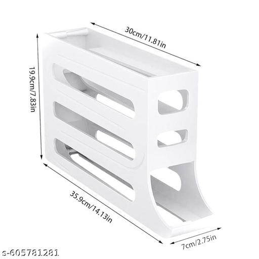 AUTOMATIC ROLLING EGG RACK ( WHITE )PACK IN 1 PCS - LYNXNEST Store