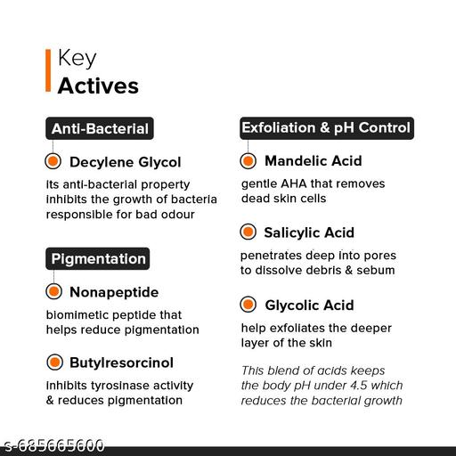 Underarm Roll On Deodorant | Nonapeptide + AHA BHA 06% | Controls Bad Odour & Fades Underarm Darkness | Fragrance & Aluminium-Free | 40ml - Lumae