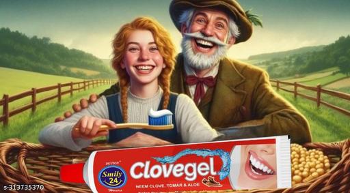 DEVSON Clovegel Extra Freshness Herbal Toothpaste (Pack of 3 ,450g) - Lumae