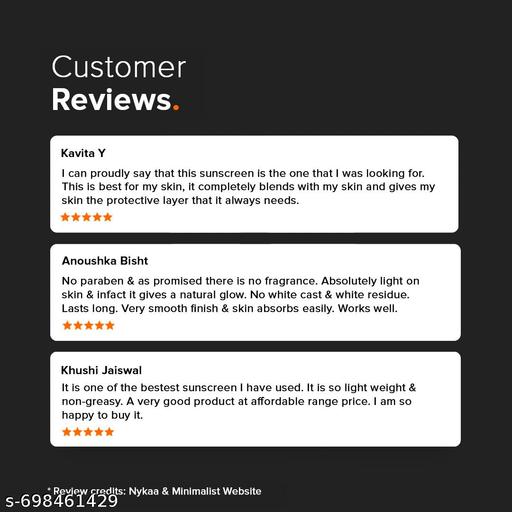 SPF 50 PA ++++ Face Sunscreen | Broad Spectrum, Lightweight & No White Cast Cream Sunscreen | 50gm - Lumae