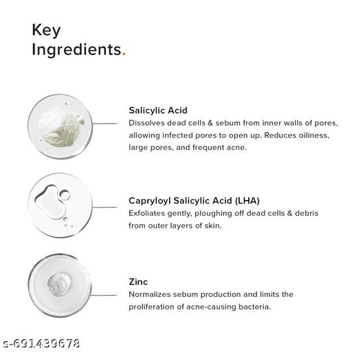 Salicylic Acid + LHA 2% Face Wash | Anti-Acne Cleanser for Oily, Acne-Prone Skin | Oil Control & Sebum Regulation Cleanser | 250ml - Lumae