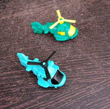 Small DIY Helicopter Toy, Small Kid's Toy, Rotating Tail  Wing DIY Helicopter - Lumae