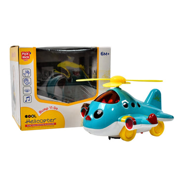 Helicopter Airplane Musical Toy - Lumae