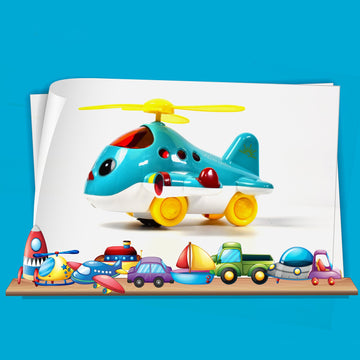 Helicopter Airplane Musical Toy - Lumae