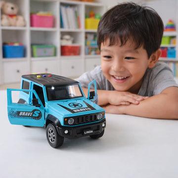 Kids Off-Road Friction Powered Toy Car (1 Pc) - Lumae