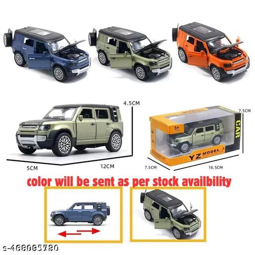 Defender 1:36 Diecast Model with Openable Doors,Bonnet and Boot for Kids - Lumae