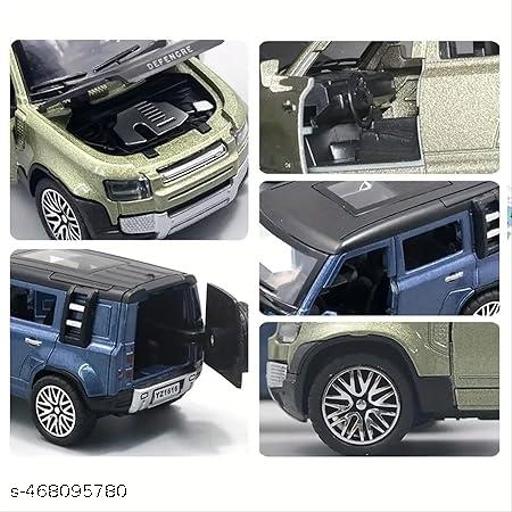Defender 1:36 Diecast Model with Openable Doors,Bonnet and Boot for Kids - Lumae