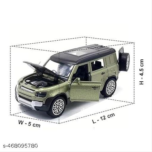 Defender 1:36 Diecast Model with Openable Doors,Bonnet and Boot for Kids - Lumae