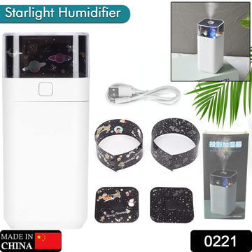 Star Night Light Projector Humidifier (300ml): Ultrasonic, LED Night Light, Kids Room - Lumae