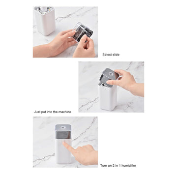 Star Night Light Projector Humidifier (300ml): Ultrasonic, LED Night Light, Kids Room - Lumae