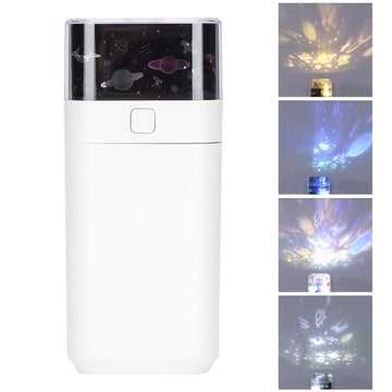 Star Night Light Projector Humidifier (300ml): Ultrasonic, LED Night Light, Kids Room - Lumae