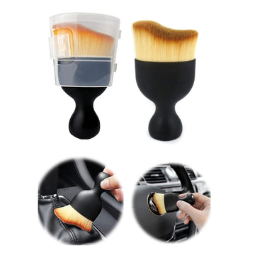 Mini Car Interior Cleaning Soft Brush -Car Cleaning Brushes Duster (1 Pc) - Lumae