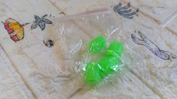Luminous Tyre Valve Caps – Glow-in-the-Dark Air Stem Covers (4 Pcs / Mix Colour) - Lumae