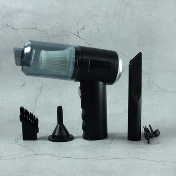 3 in 1 Mini Car Vacuum – Wireless, Rechargeable, Blower & Dust Cleaner for Car & Home - Lumae