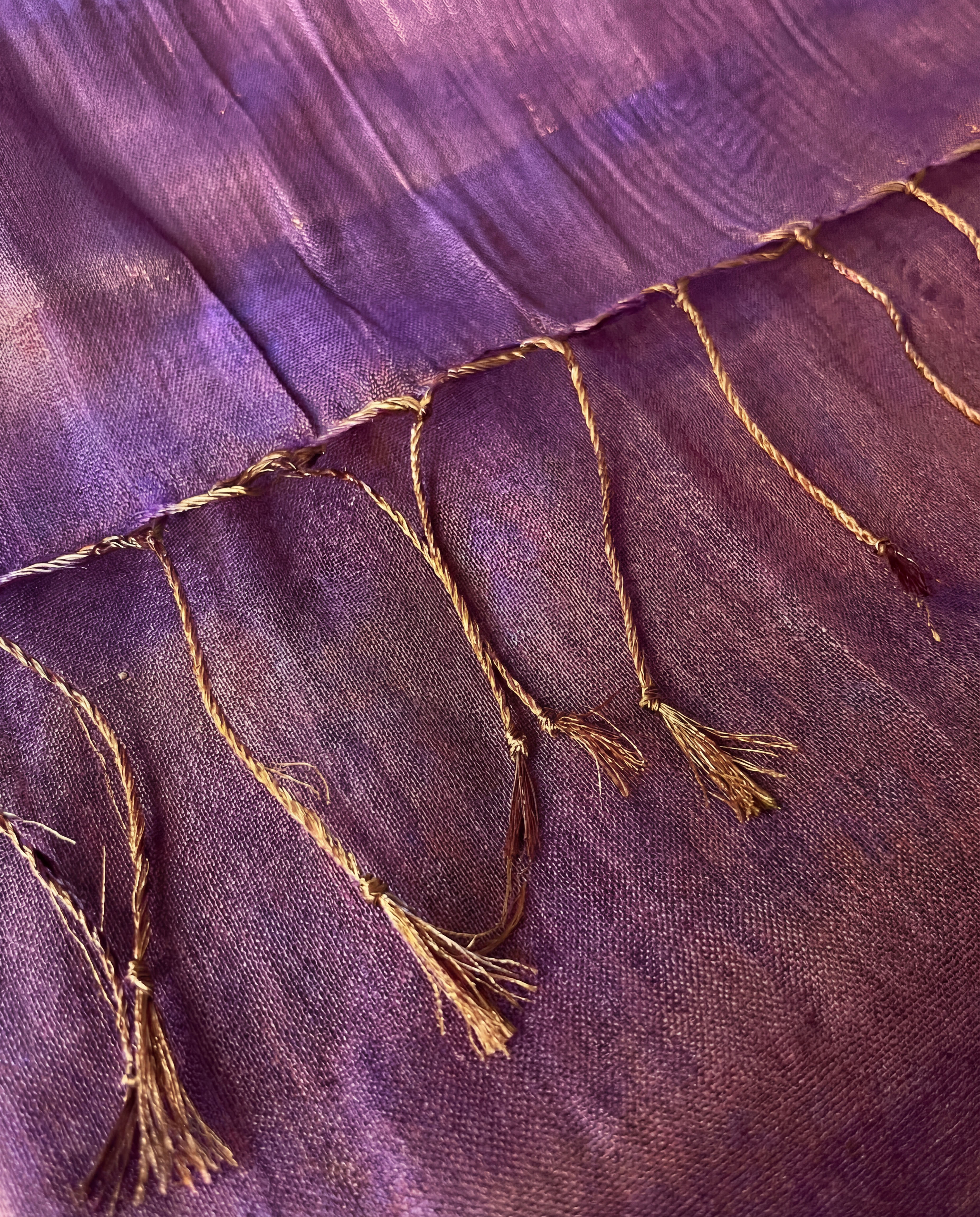 100 % Pure Raga Tissue Cotton Saree Supper Quality - The Auric Edit