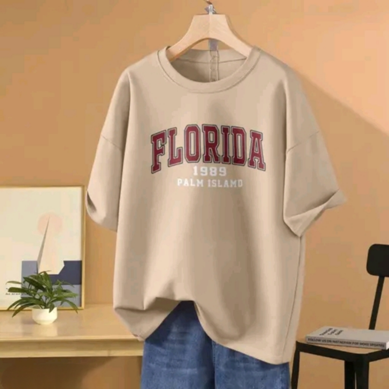 Elegant Unique Women's Oversized T-shirts & Tees. Round Neck Shorts Sleeves. - Akstyledrop