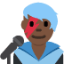 👨🏿‍🎤