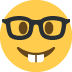 Nerd face :nerd: 🤓