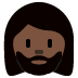 🧔🏿‍♀️