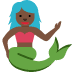 🧜🏿‍♀️