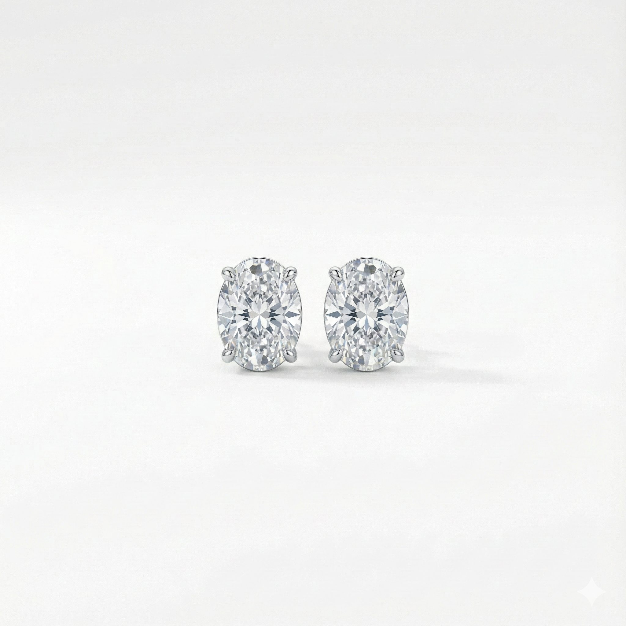 Náušnice s osazenými krystaly