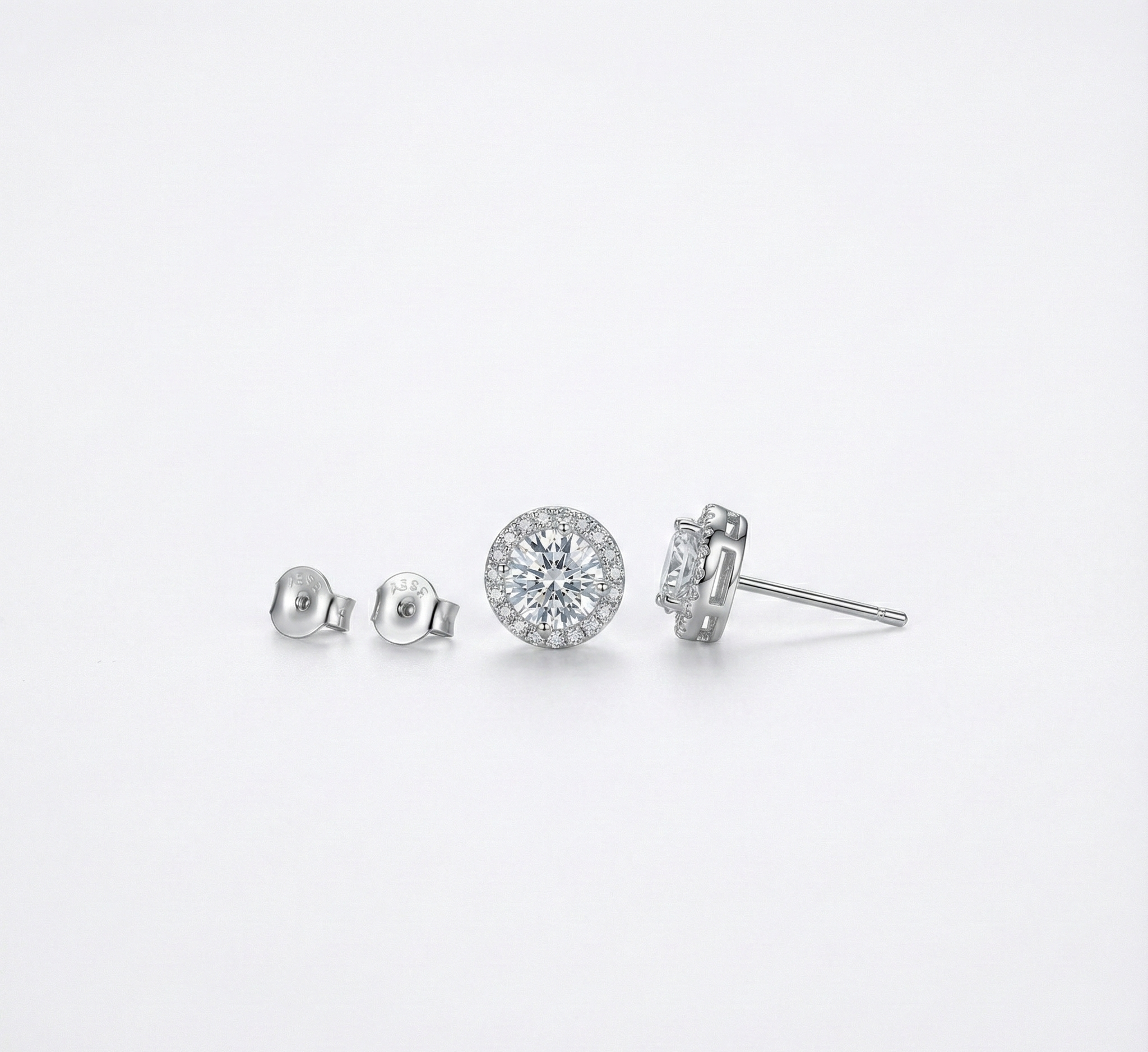 Náušnice s osazenými krystaly