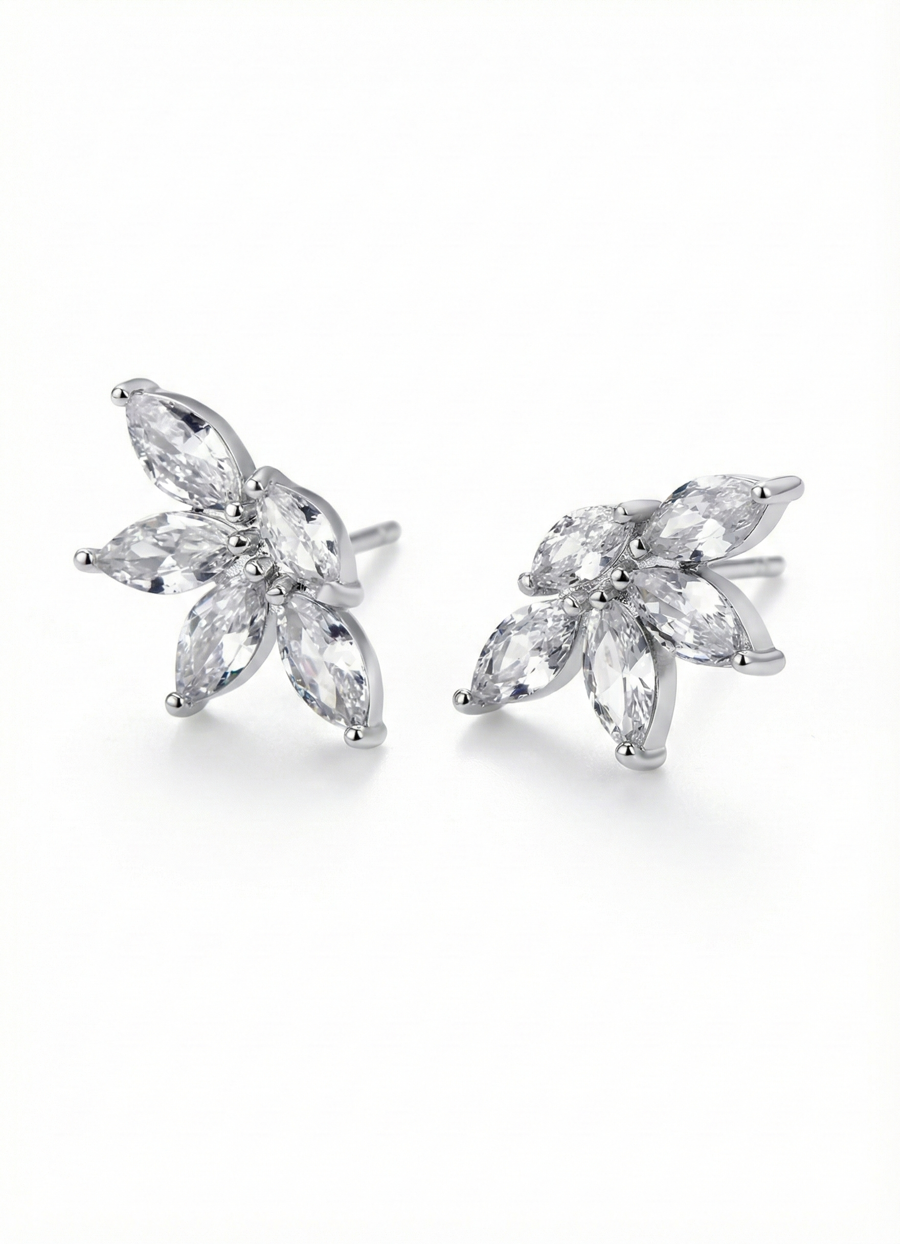 Náušnice s osazenými krystaly