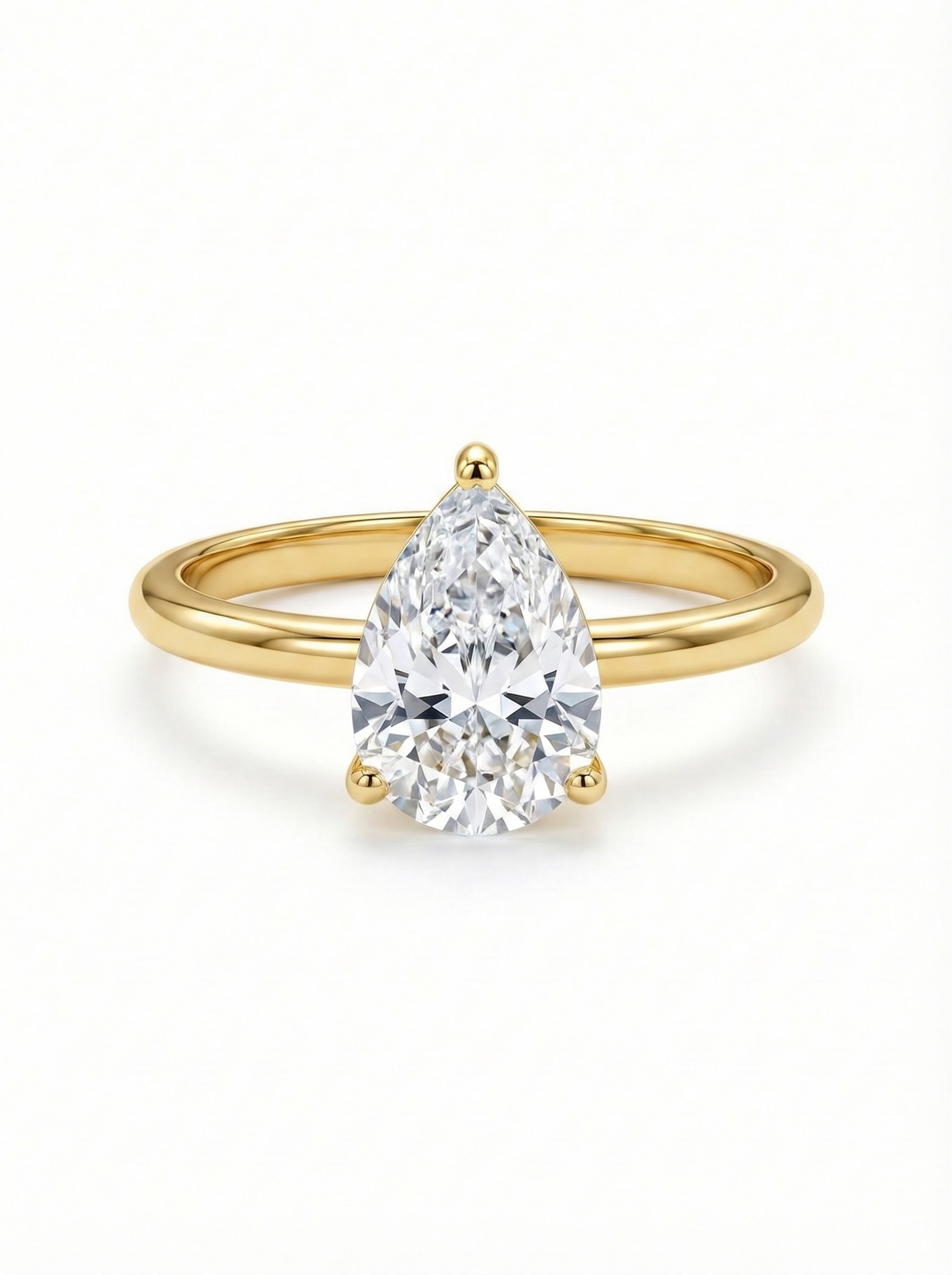 Prsten s krystaly z briliantového řezu