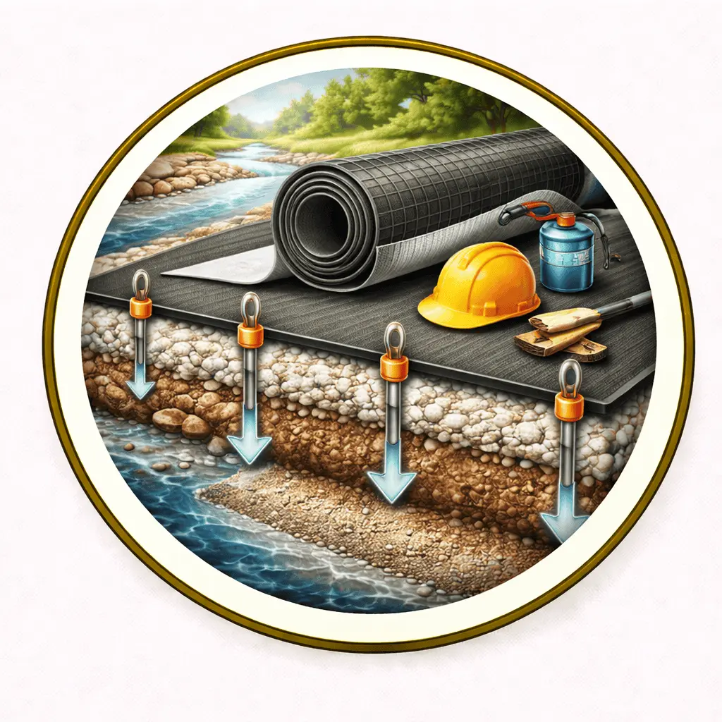 Reinforcement geomembrane