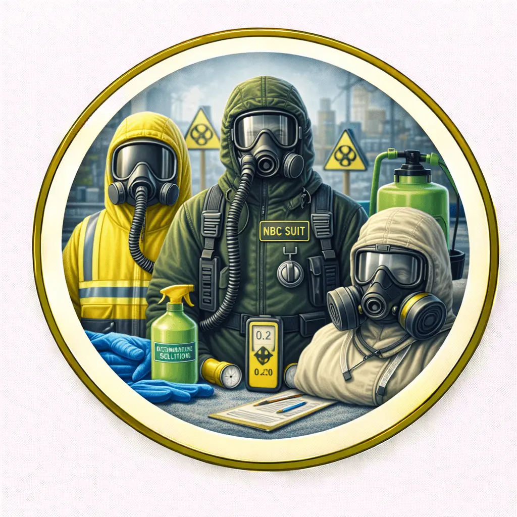 nuclear biological And chemical suits