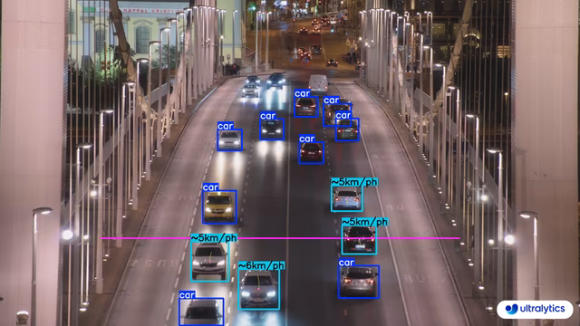 Estimativa de Velocidade em Pontes usando Ultralytics YOLO26