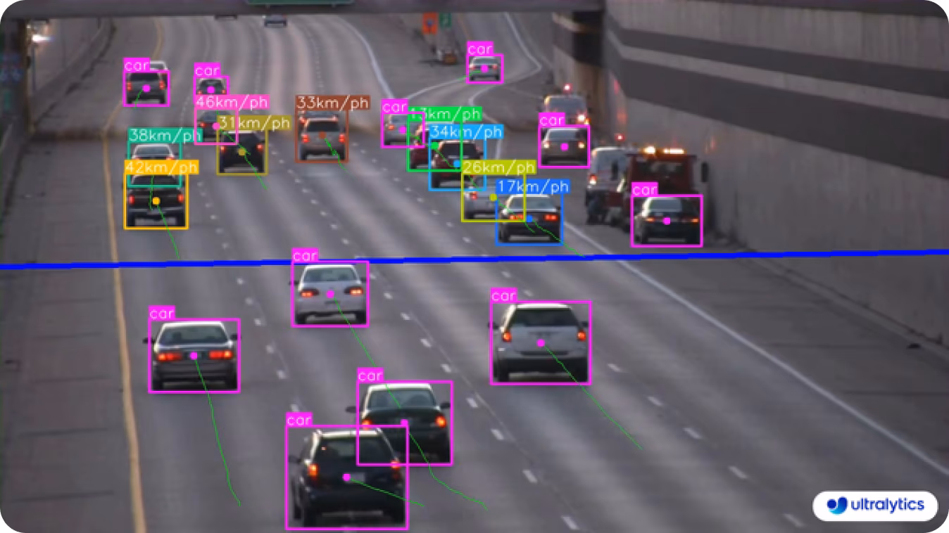 YOLO26を使用した速度推定