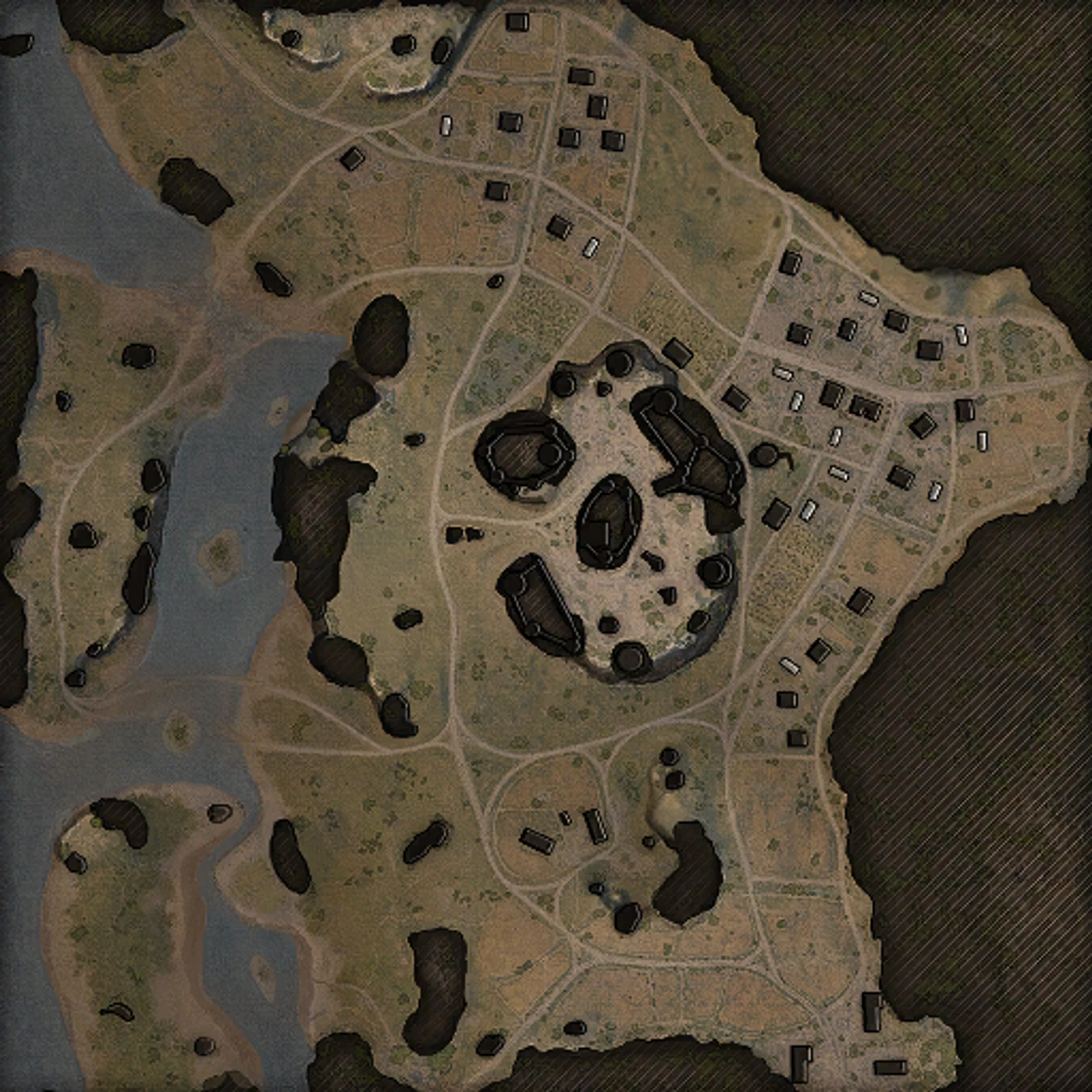 Mines minimap