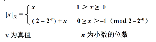 小数反码