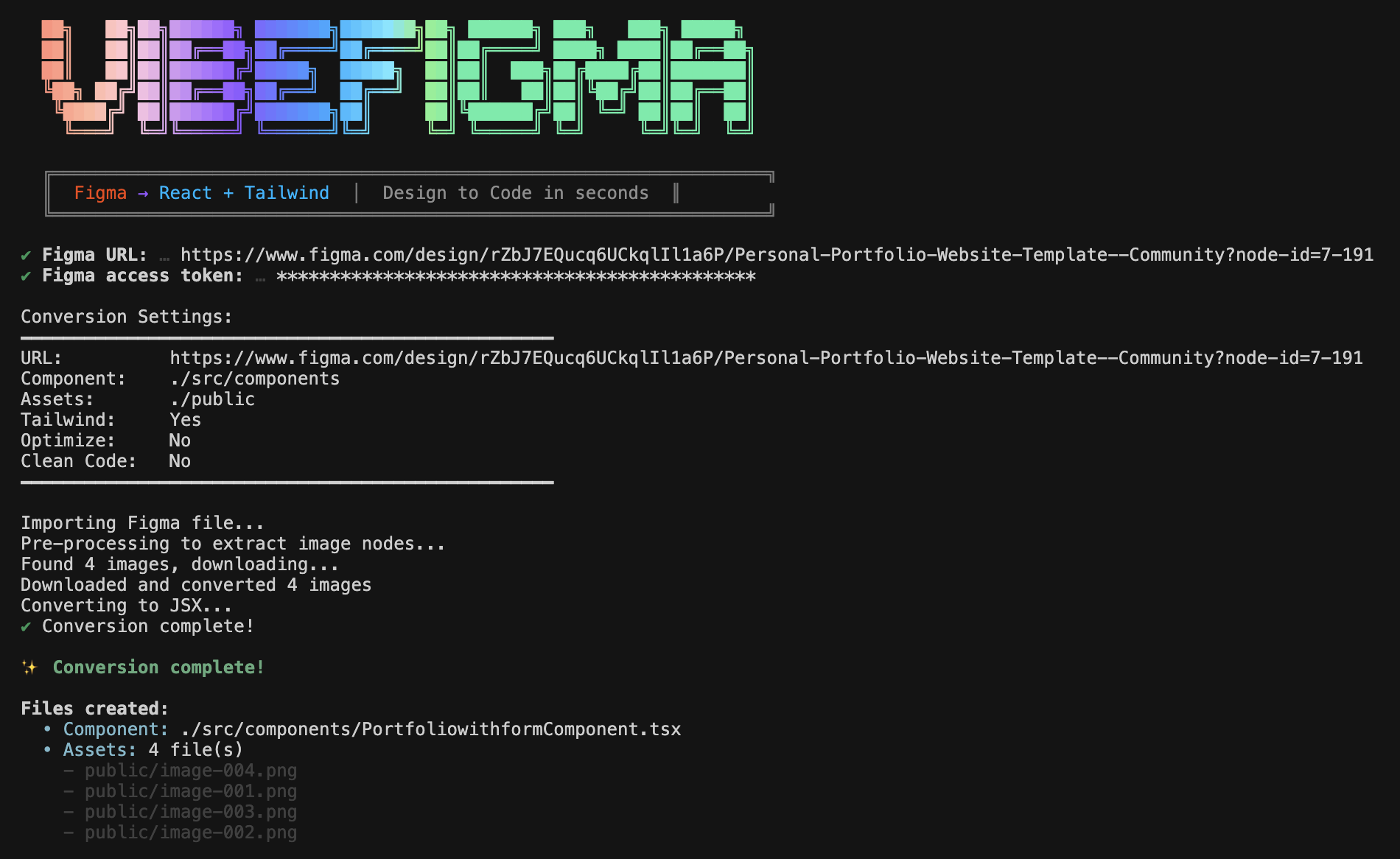 VibeFigma CLI
