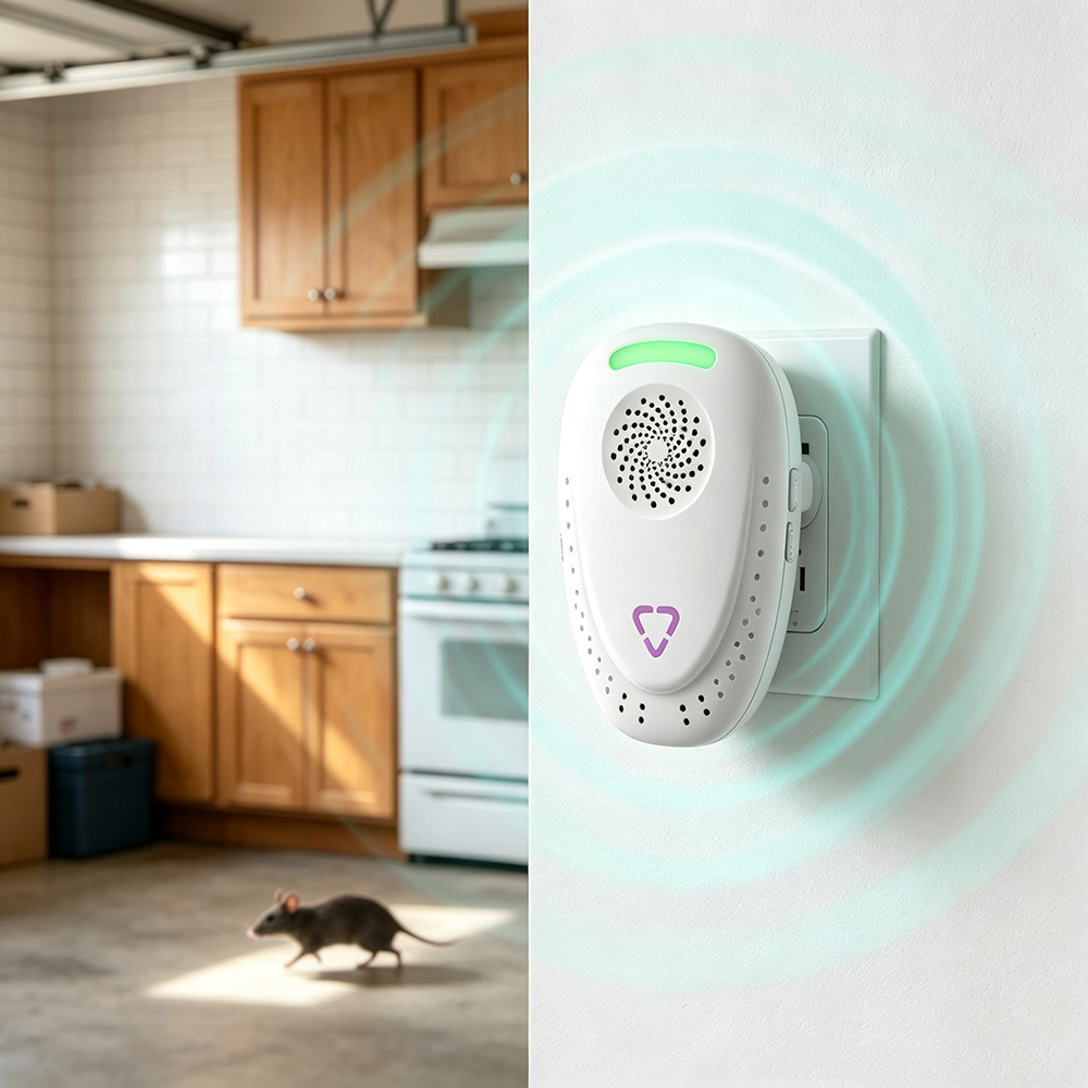Ultrasonic Rodent Repeller Supplier | Dual Wave Pest Control for Home & Warehouse