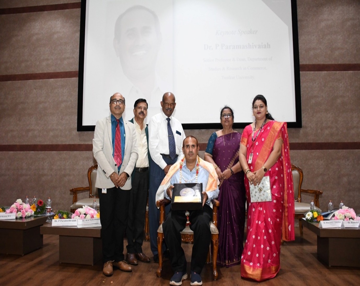 Felicitation of Chief Guest