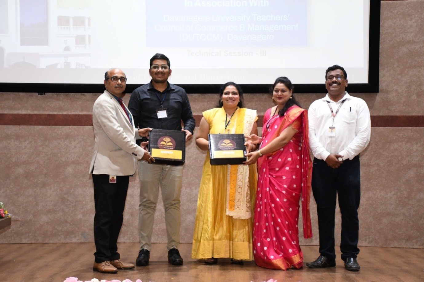 Best paper presenter award