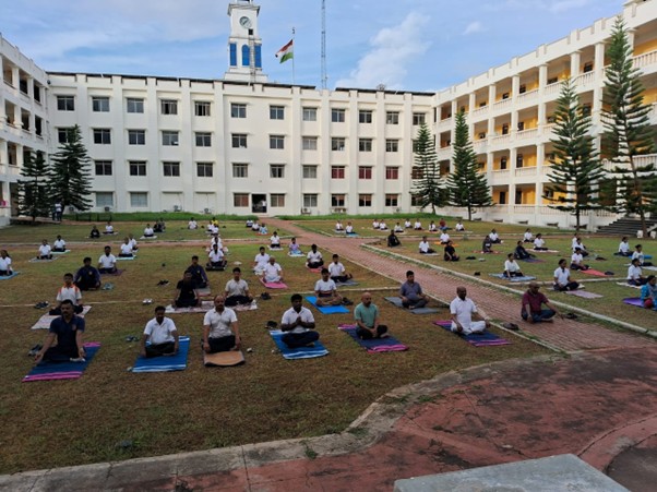 Yoga Day celebration at GMU