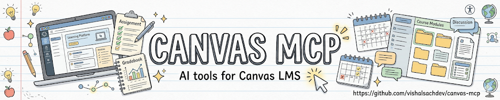 Canvas MCP — AI tools for Canvas LMS