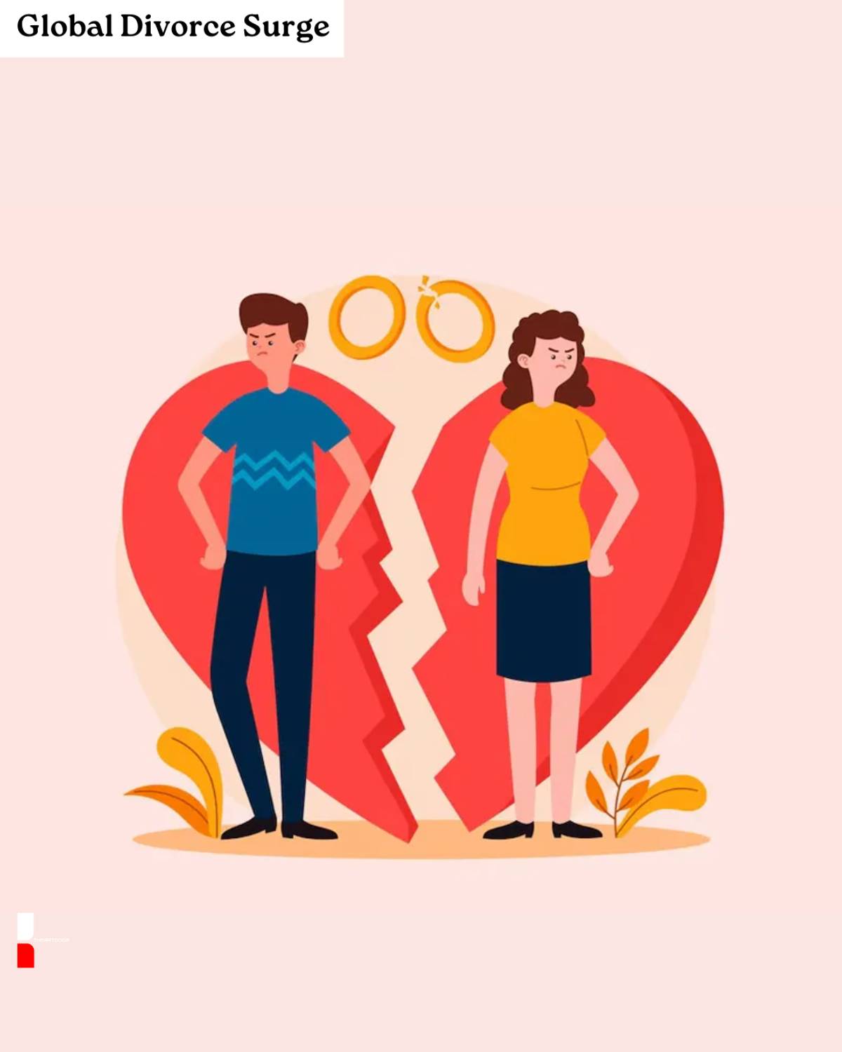 Cover image for Global Divorce Surge: Unpacking the Rise in Marital Breakdowns