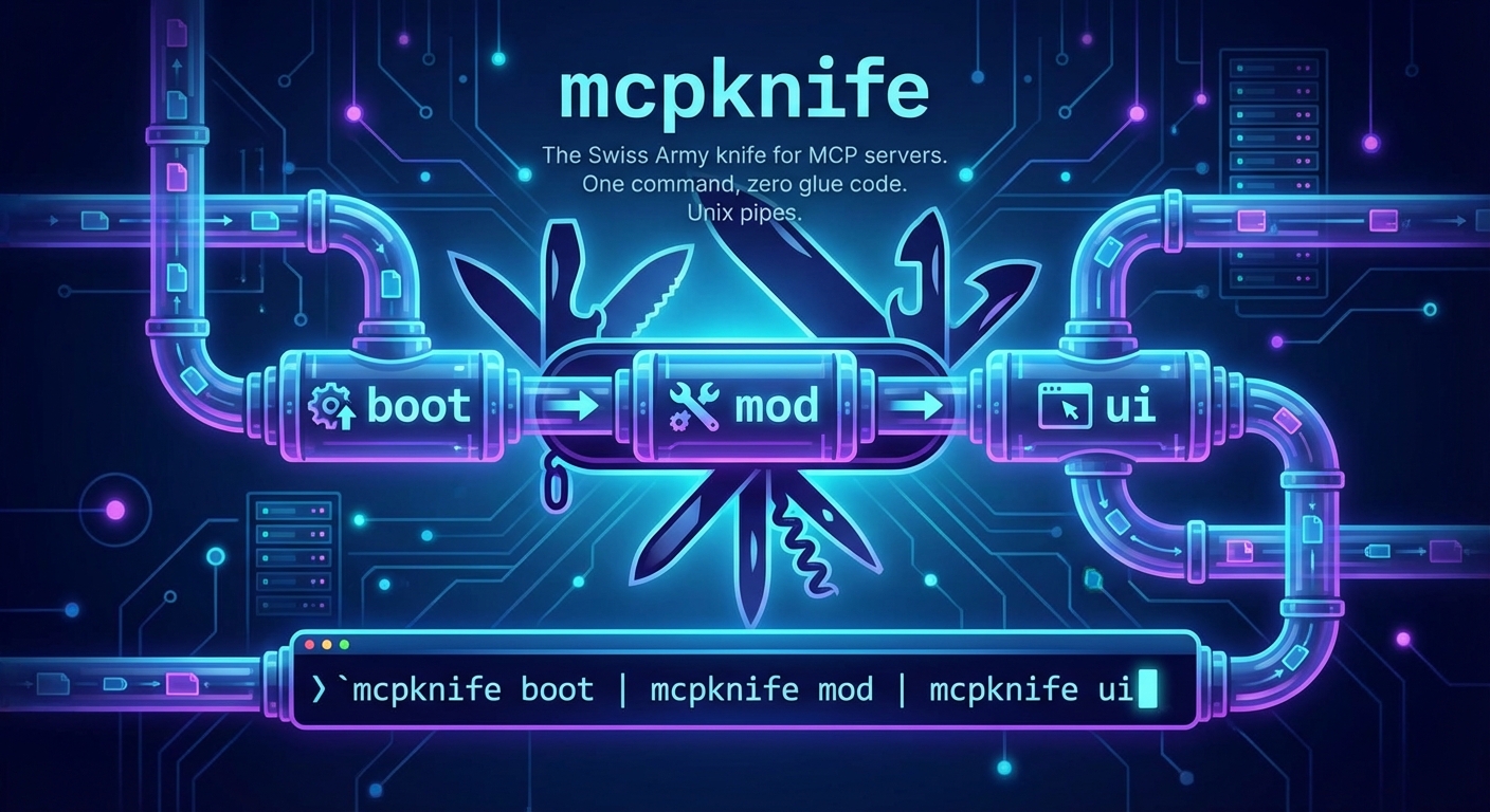 mcpknife — The Swiss Army knife for MCP servers