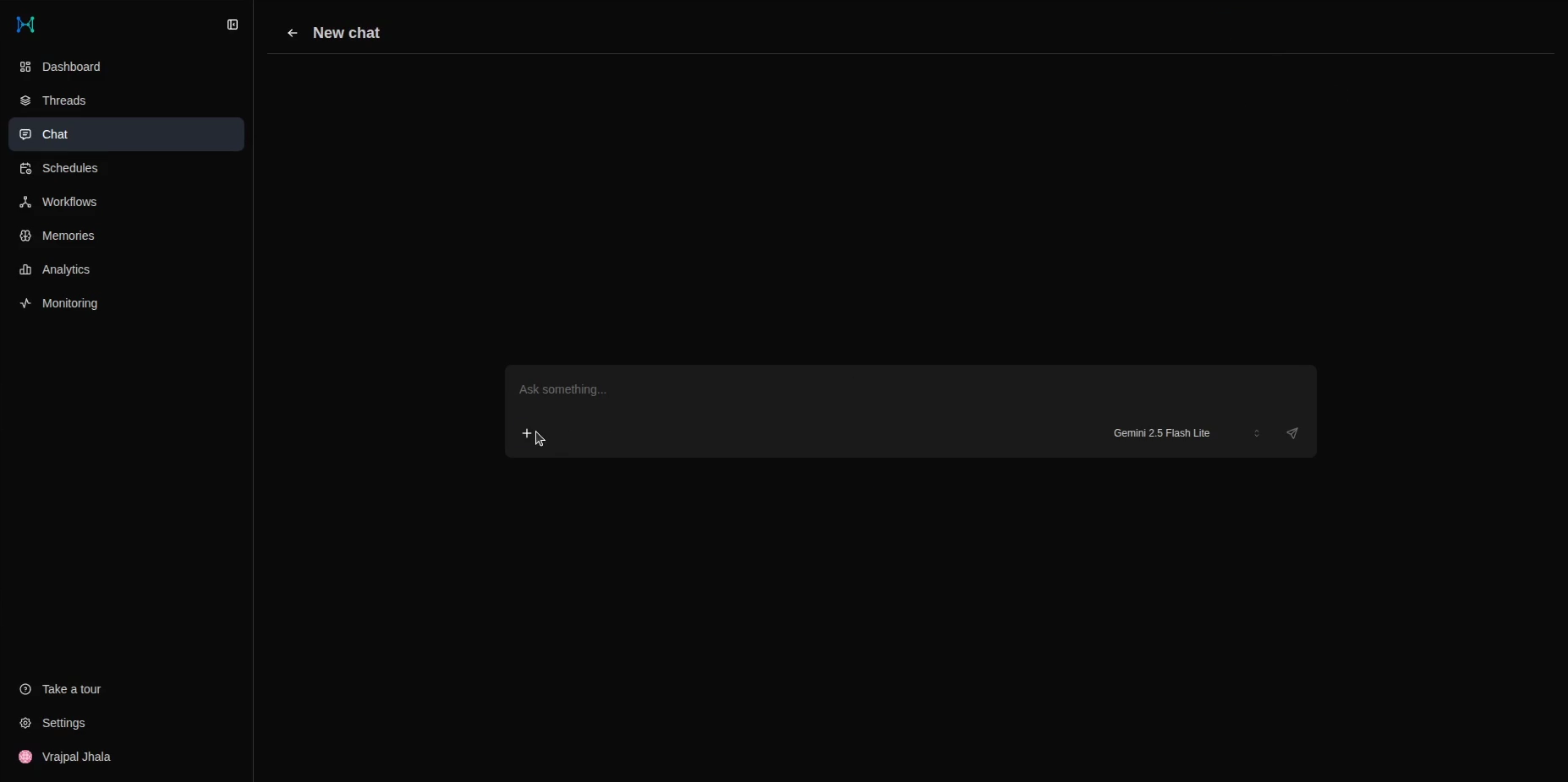 Chat workflow demo