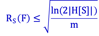 HÌNH 10.16. Độ phức tạp Rademacher.