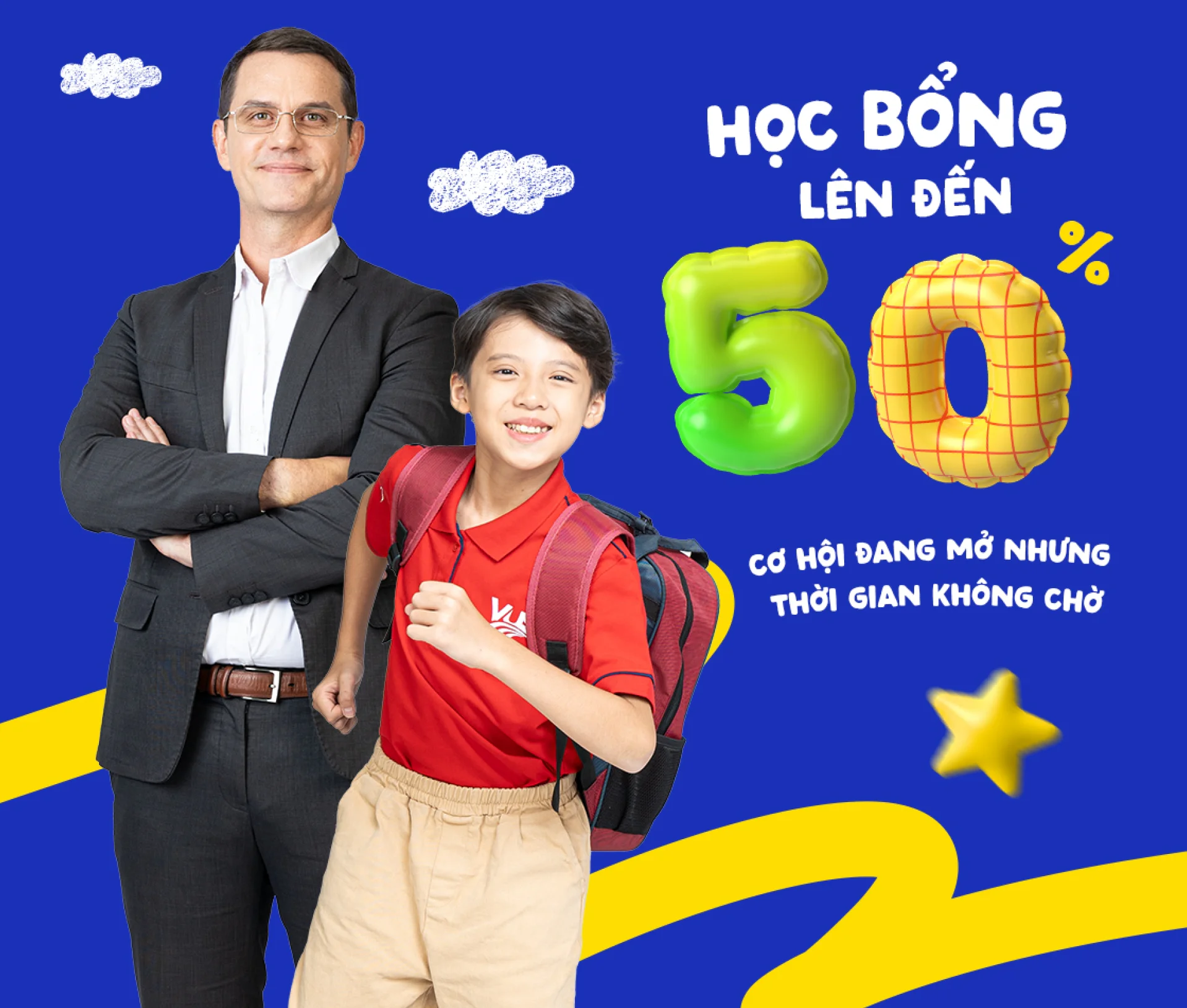 Học bổng lên đến 50% đăng ký tư vấn ngay